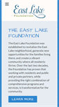 Mobile Screenshot of eastlakefoundation.org